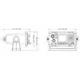 VHF Link-6S DSC Nero con GPS Lowrance