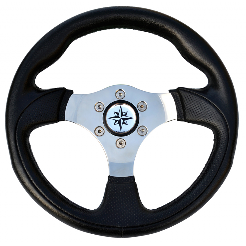 Savoretti Ruota Timone T12 Nero Diametro mm 300 T12B/30