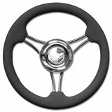 Savoretti Ruota Timone Nero Diametro mm 350 T22RB35
