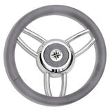 Savoretti Ruota Timone T26 Grigio Diametro mm 350 T26G/35