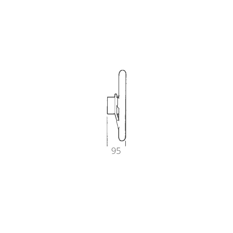 Ultraflex Ruota Timone V56 Nera Diametro mm 350