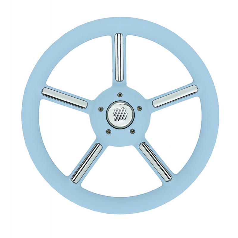 Ultraflex Ruota Timone V56 Celeste Diametro mm 350