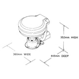 FNI Wc Elettrico Tmc 24 V 15497A-24