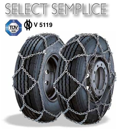 CANESEL146 MAGGI Schneeketten für LKWs, Busse und Nutzfahrzeuge zugelassen