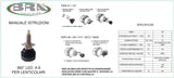Bra Racing Lampadine led Cree 360 HIR2 12V 35W