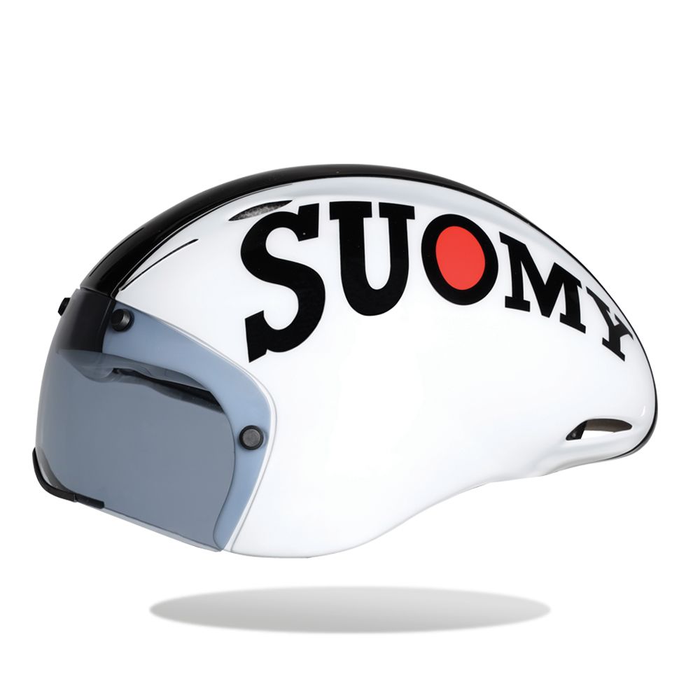 Suomy Casco Bicicletta GT-RS CRONO Bianco/Nero Tg Unica 54-61cm