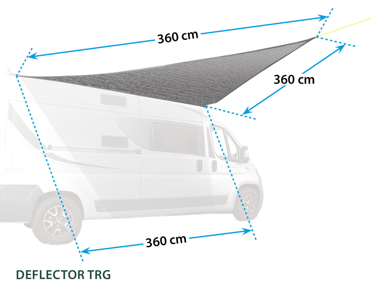 Brunner Parasole Deflector 360 x 360 x 360 cm 0113063N