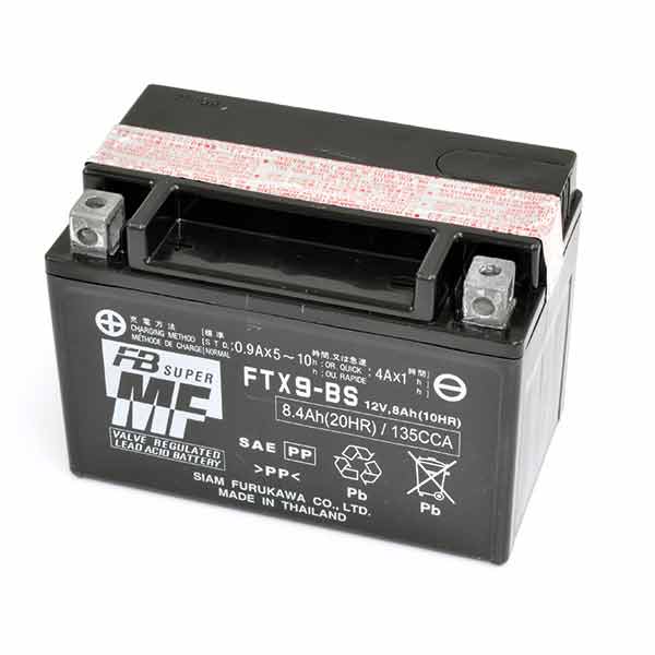 Batteria Moto Furukawa FTX9-BS (Sigillata Con Acido A Corredo) 12V/8Ah