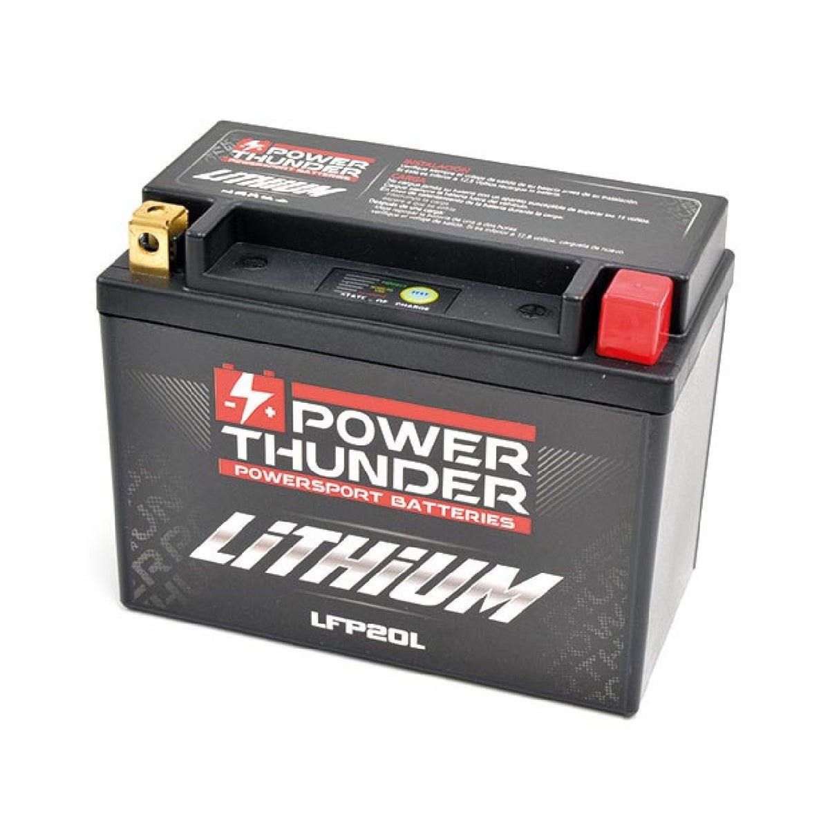 Power Thunder LFP20L Batteria Moto a litio 12 Volt (LiFePO4)