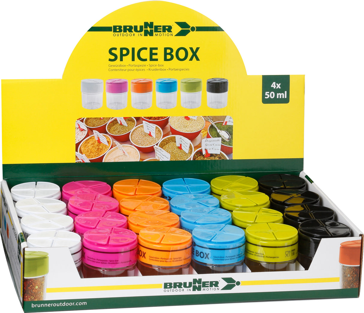 Brunner Portaspezie Spice Box