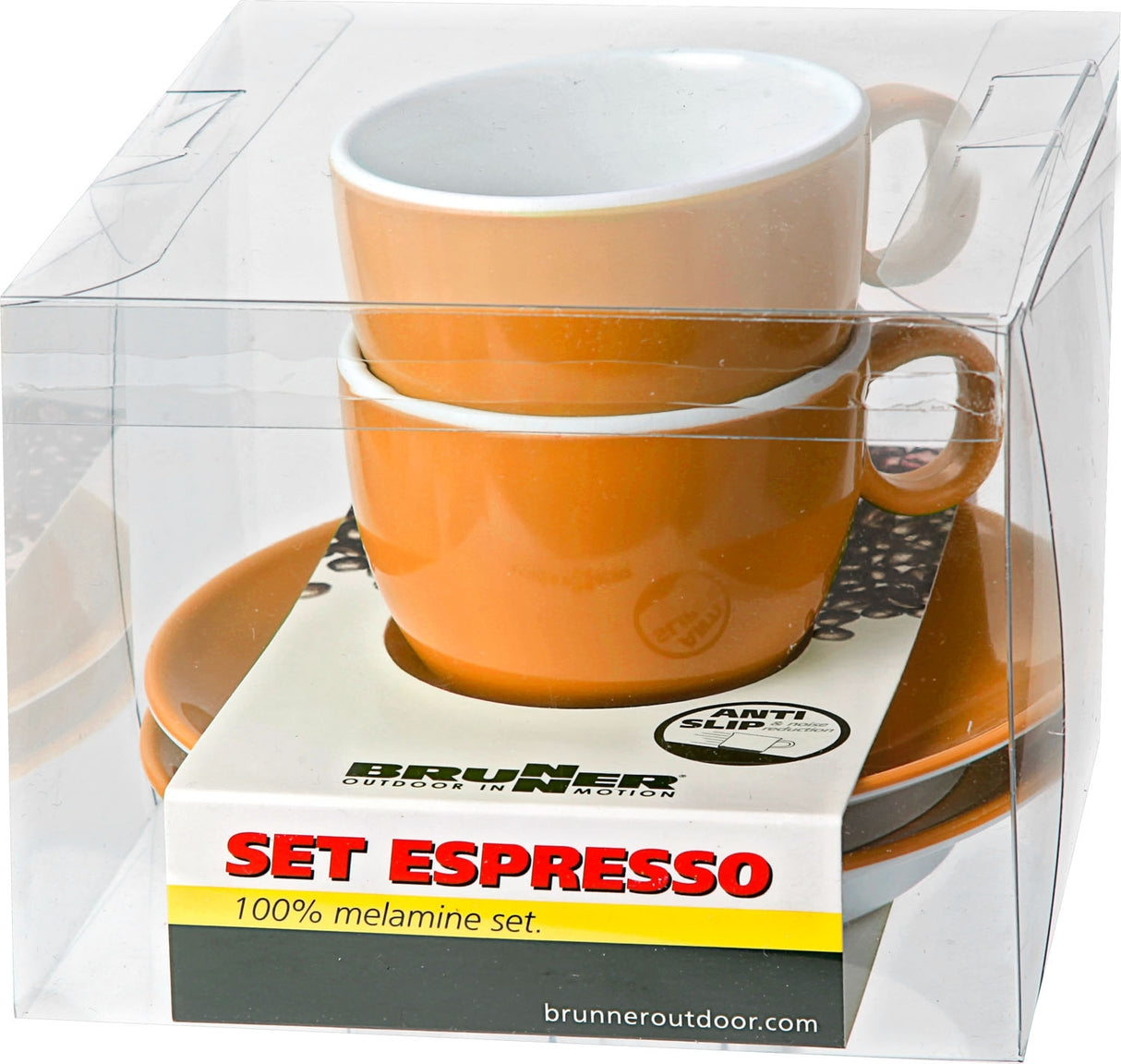 Brunner Set Espresso arancione