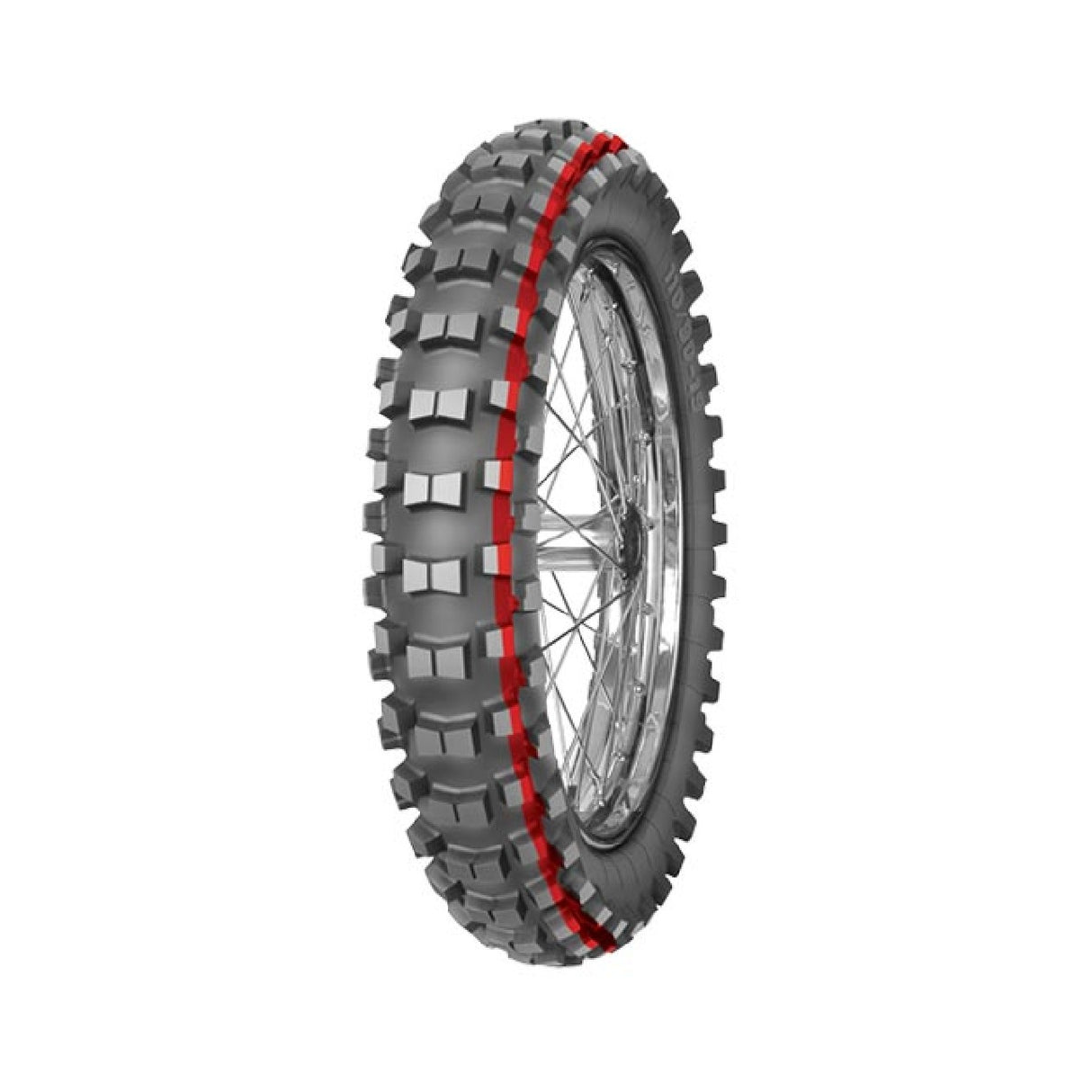 Mitas Pneumatico MINICROSS 80/100-12 C-20 TT 50M - MESCOLA INTERMEDIA-ROSSA