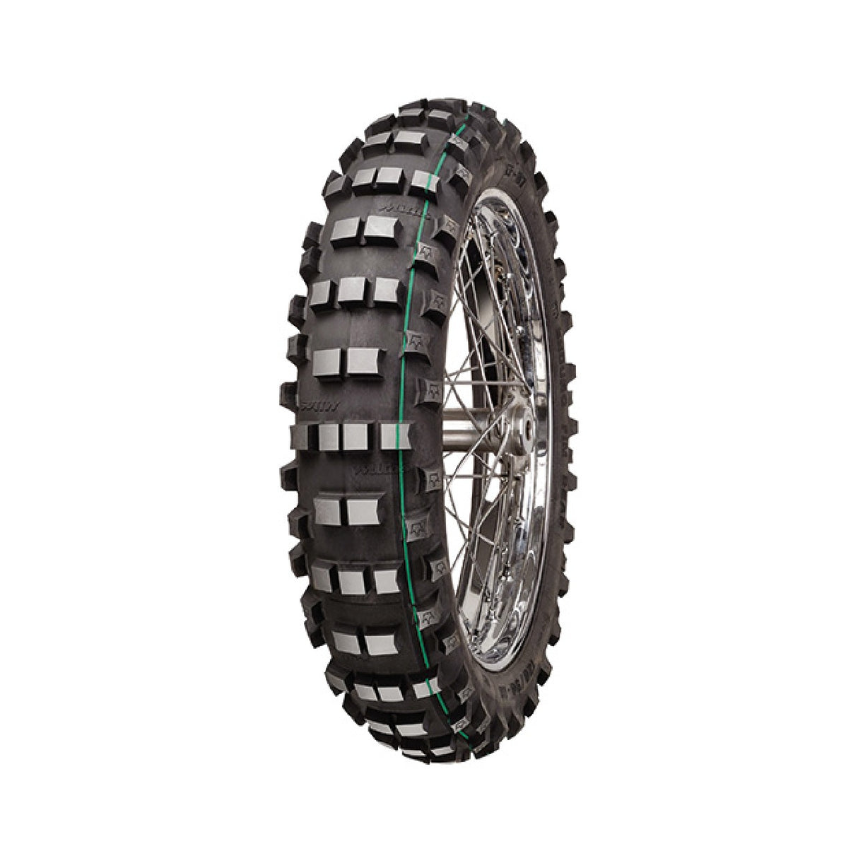 Mitas Pneumatico ENDURO 140/80-18 EF-07 TT 70R - MESCOLA SUPERLIGHT-VERDE