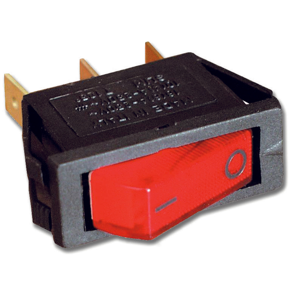 Cbe Interruttore luminoso rosso 12V.