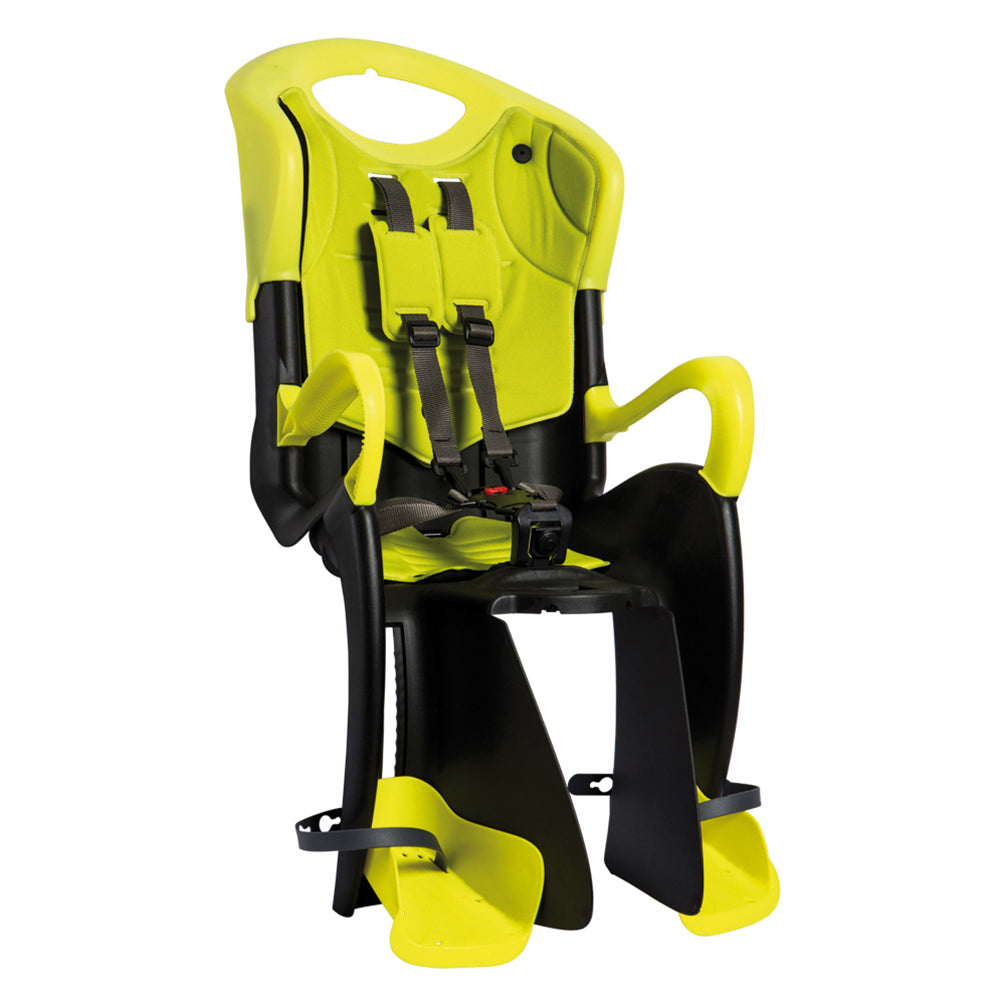 Bellelli Seggiolino Posteriore TIGER Giallo Reflex Attacco al Telaio B-Fix 22 kg