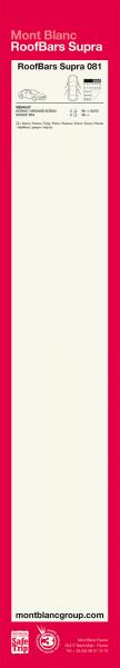 Montblanc Barre portatutto Supra 81