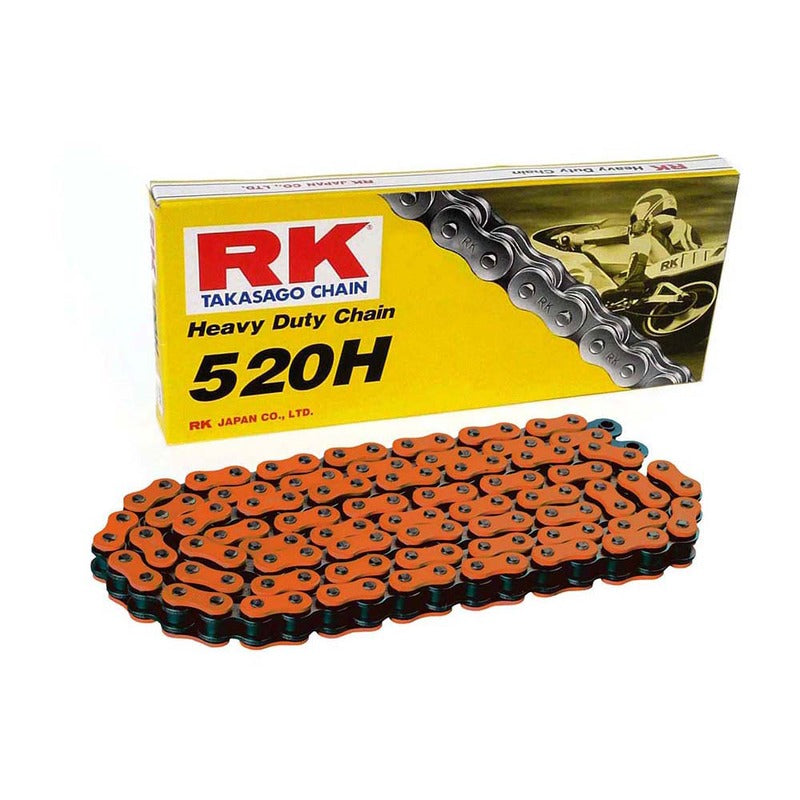 Rk Catena trasmissione moto passo 520H 120 maglie Clarancio