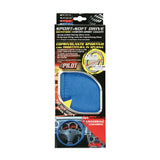 Pilot Sport soft drive, coprivolante in microfibra - U - Ø 37/41 cm - Blu