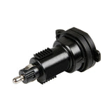 Lampa Din-Tech, caricabatteria Din 1 porta Usb - Fast Charge - 2400 mA - 12/32V