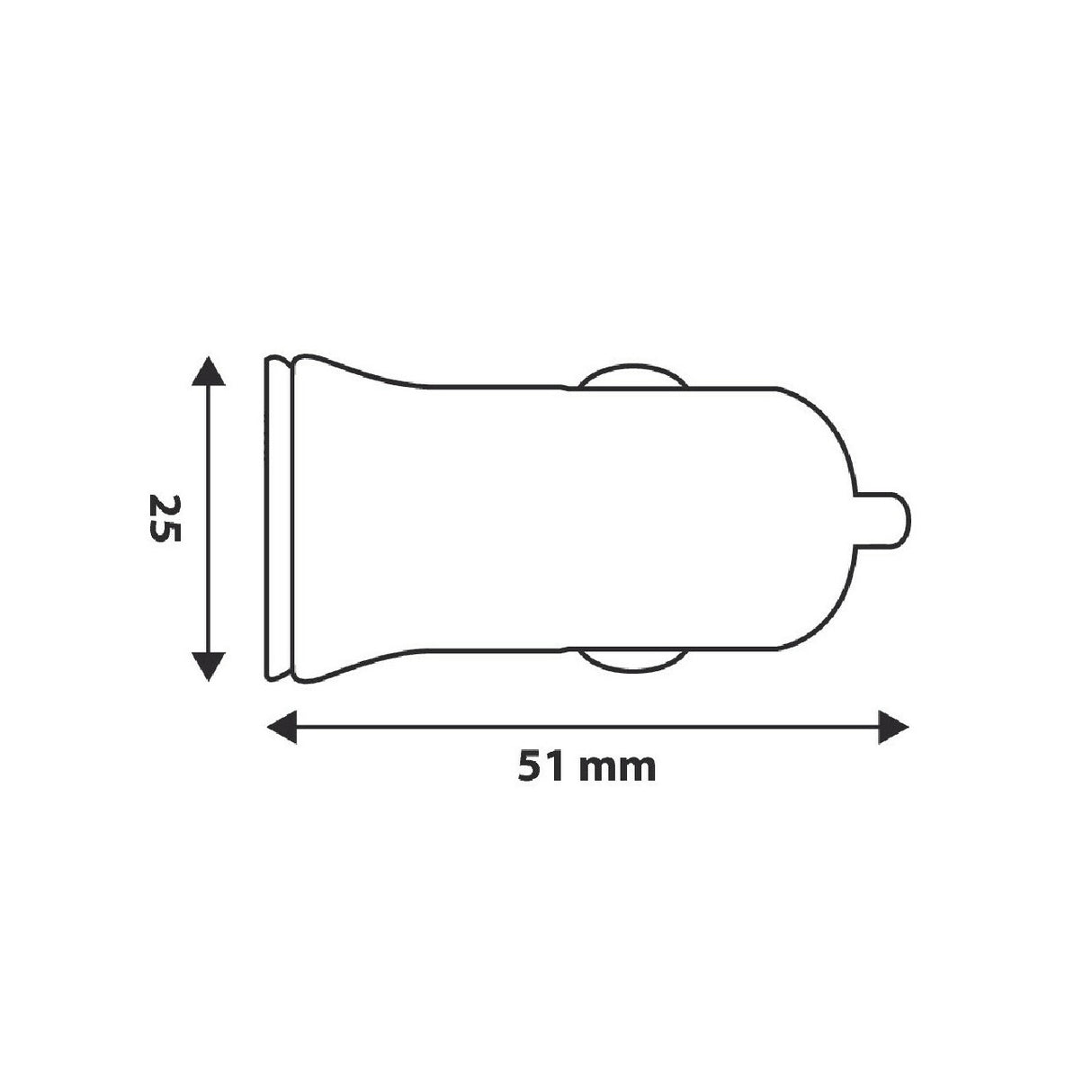 Lampa Caricabatteria 2 porte Usb - 2500 mA - 12/24V 9012