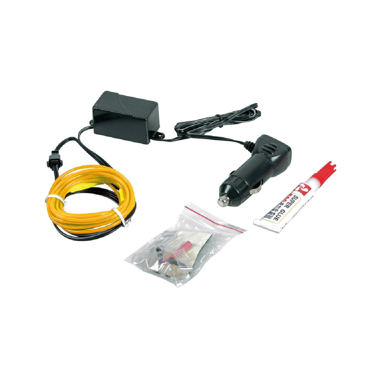 Pilot EL String-Light 12V - 200 cm - Giallo