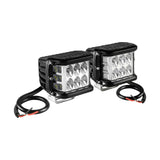 Lampa WL-21, coppia fari ausiliari a 9 Led - 9/32V - Bianco
