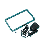 XL Neon-Radiorahmenlampe 12V - 18,3x10,2 cm - Grün