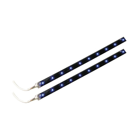 Pilot Twin Led-Bar 15 Led, 12V - 2x40 cm - Bianco