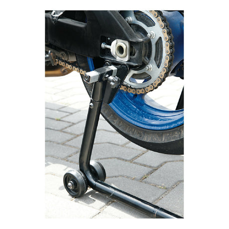 Lampenschieber mit Neigefunktion für hinteren Motorradständer