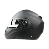 Lampa LA-1, casco modulare - Nero opaco - XS