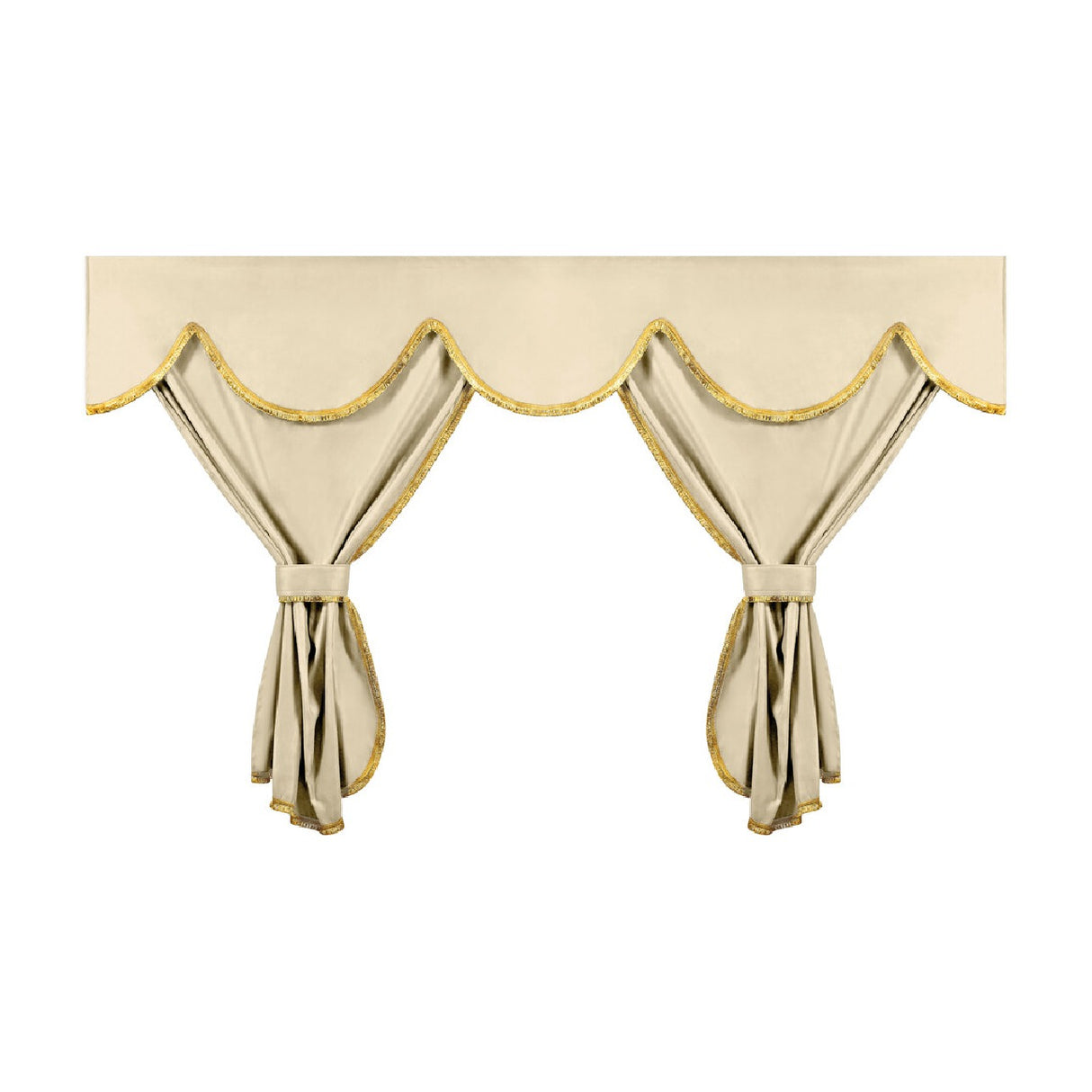 Lampa Privilege, Verdunkelungsvorhang-Set für LKWs – Standardgrößen – Creme