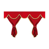 Lampa Privilege, Verdunkelungsvorhang-Set für LKWs – Hochmittelvorhang – Rot