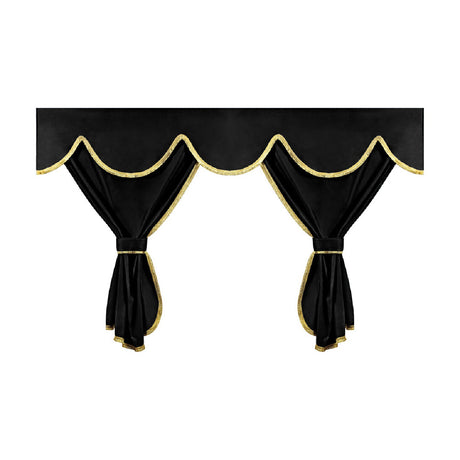 Lampa Privilege, Blackout Curtain Set for Trucks - High Center Curtain - Black