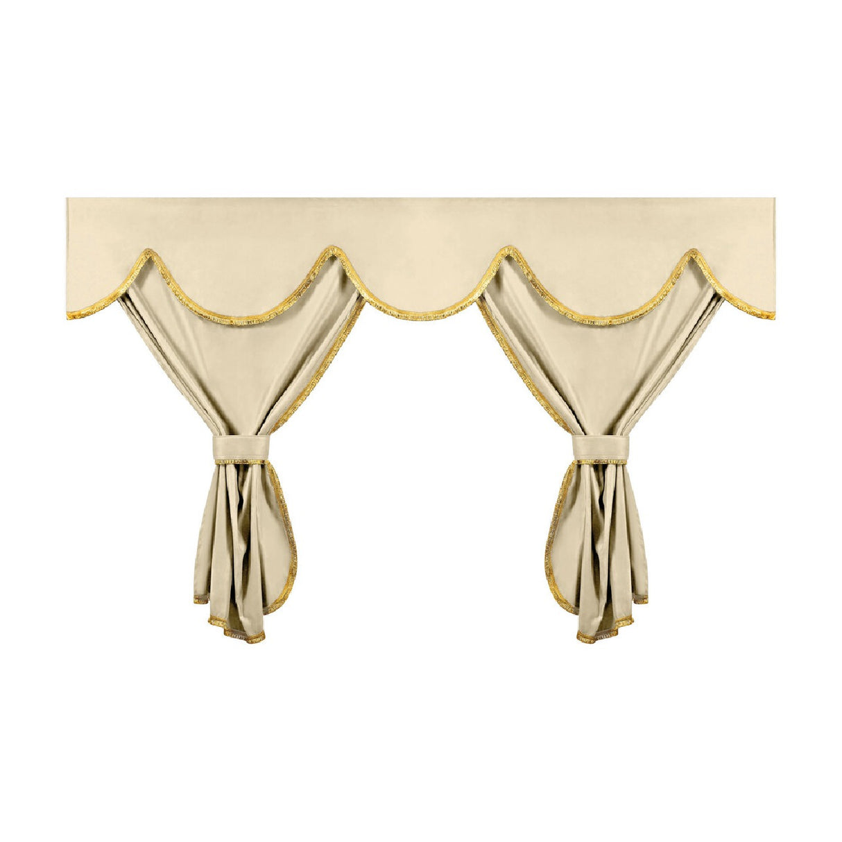 Lampa Privilege, set tende oscuranti per camion - Tenda giro vetri alta - Panna