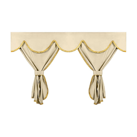 Lampa Privilege, Verdunkelungsvorhang-Set für LKWs – Hochfenstervorhang – Creme