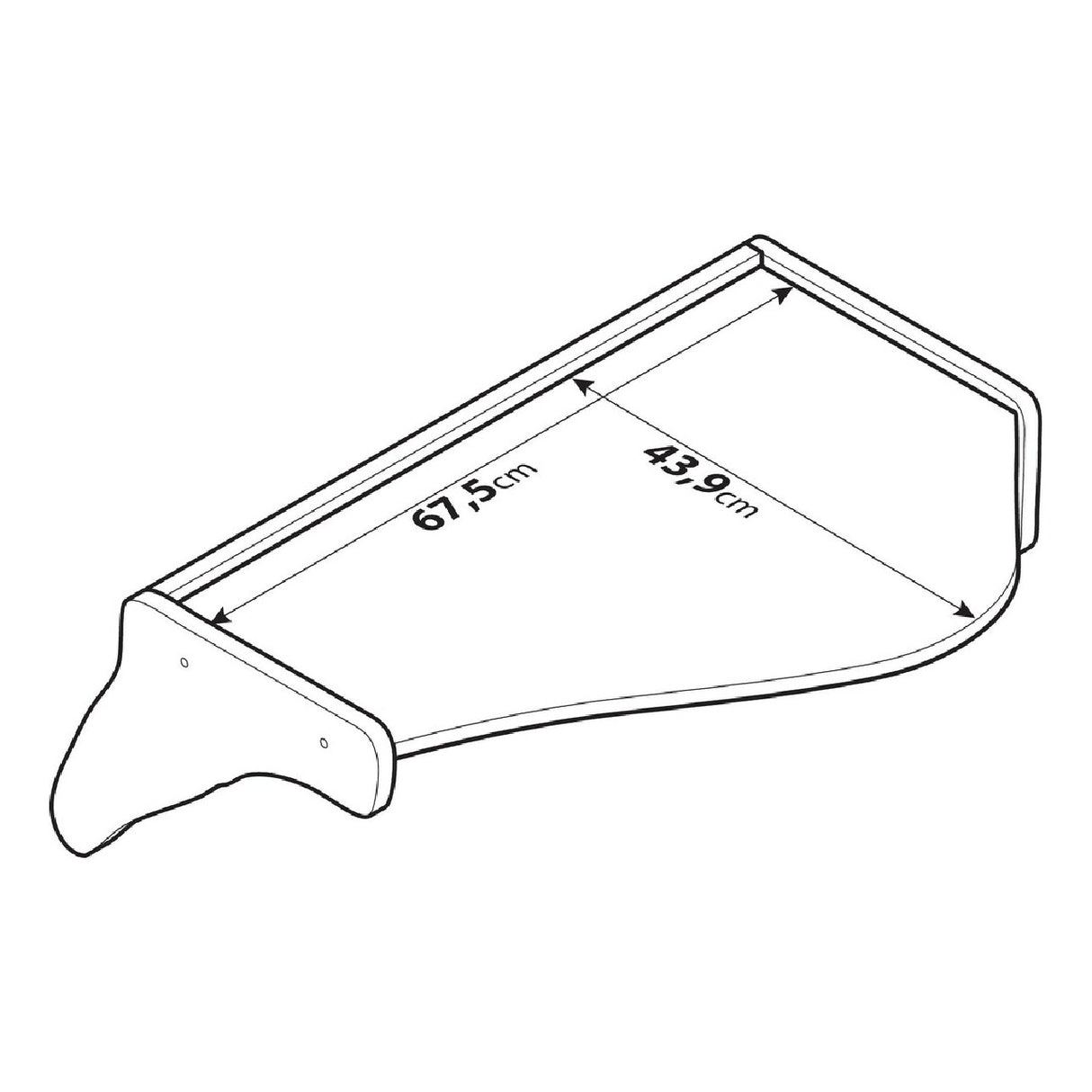 Dashboard Table Lamp Central Volvo FH 3 Series (08/02&gt;08/08) without hole