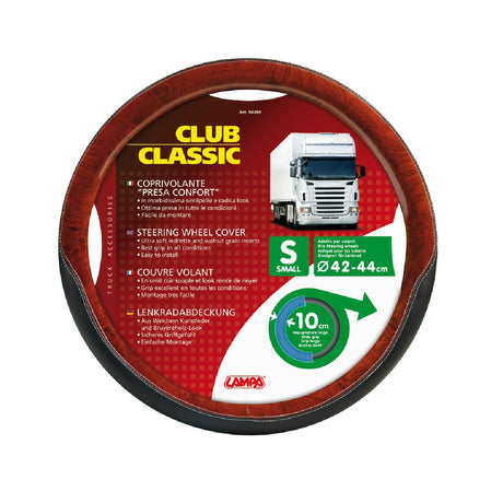 Lampa Club Classic, Skeentex steering wheel cover - S - Ø 42/44 cm 8394