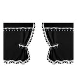 Dunkellampe, Mittelvorhänge für Lkw, Standardkabine – Schwarz