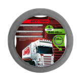 Soft Touch Lamp, Microfiber Steering Wheel Cover - L - Ø 46/48 cm - Grey