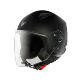 Irie Casco jet Moto Milano Nero Opaco - S