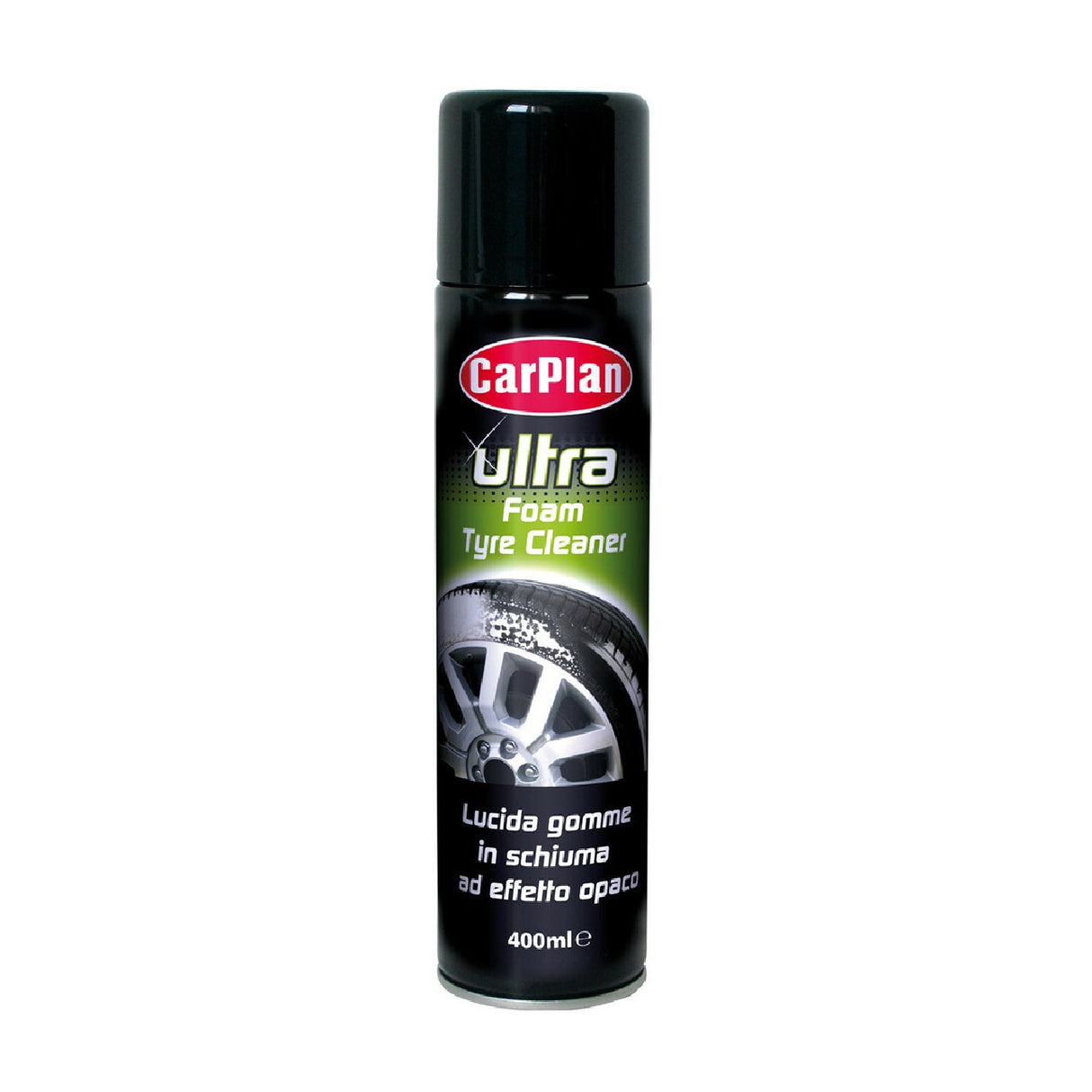 Carplan Schiuma detergente per pneumatici ad effetto opaco - 400ml