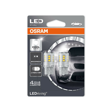 Osram Lampadina LEDriving Retrofit Led std (W21/5W) W3x16q 2 pz Blister Bianco