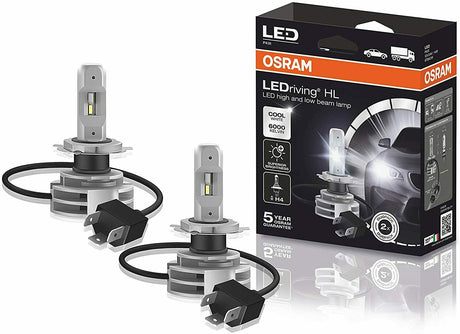 Osram Coppia Lampadine LED H4 12/24V LEDriving HL 14W P43t - 2 pz - Scatola