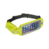 Sport Pouch Plus fascia-marsupio da sport con finestra doppia tasca Giallo fluo