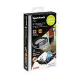 Sport Pouch Plus fascia-marsupio da sport con finestra doppia tasca Giallo fluo