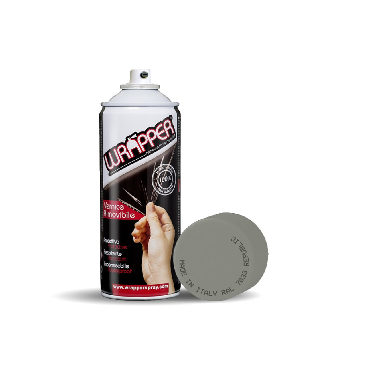 Wrapper pellicola spray rimovibile, 400 ml - Republic - Ral 7033
