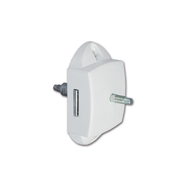 Push-lock bilaterale bianco - blister 8032793935124