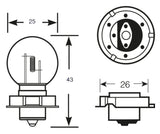 Ring Lampadina 12V 20W