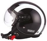 Sparco Casco moto SP501 nero/bianco taglia L