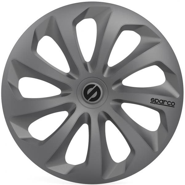 Sparco Set 4 copricerchi Sicilia grigio 16''